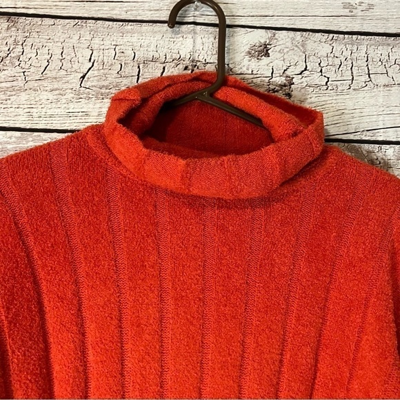 REVOLVE Tularosa Seta Ribbed Turtleneck Sweater in Red - Picture 4 of 12